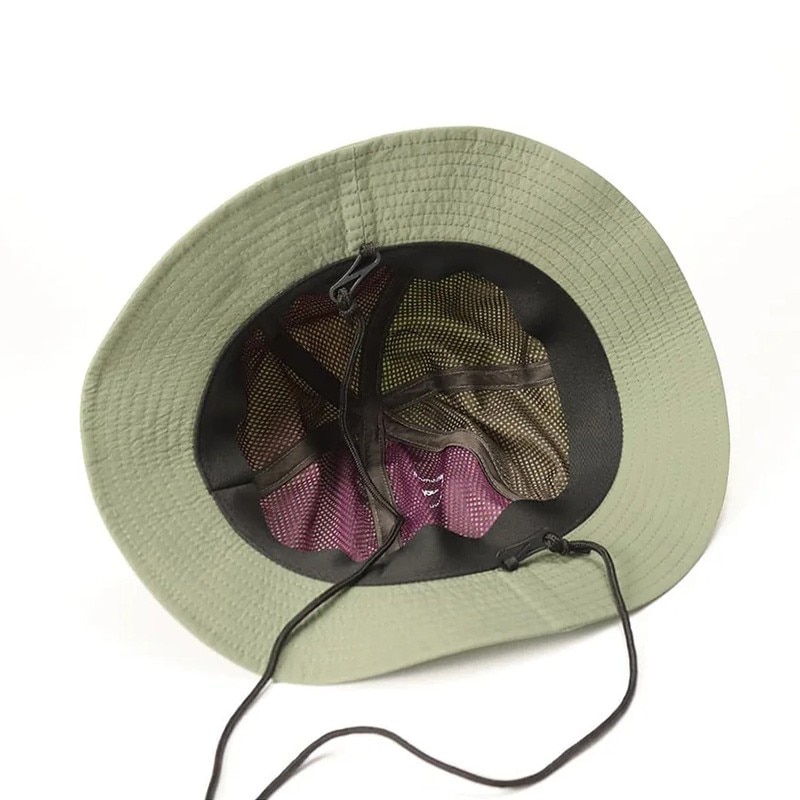 [当日出荷可][20%OFF] halo commodity Salt Line Hat Khaki [ハロコモディティ]