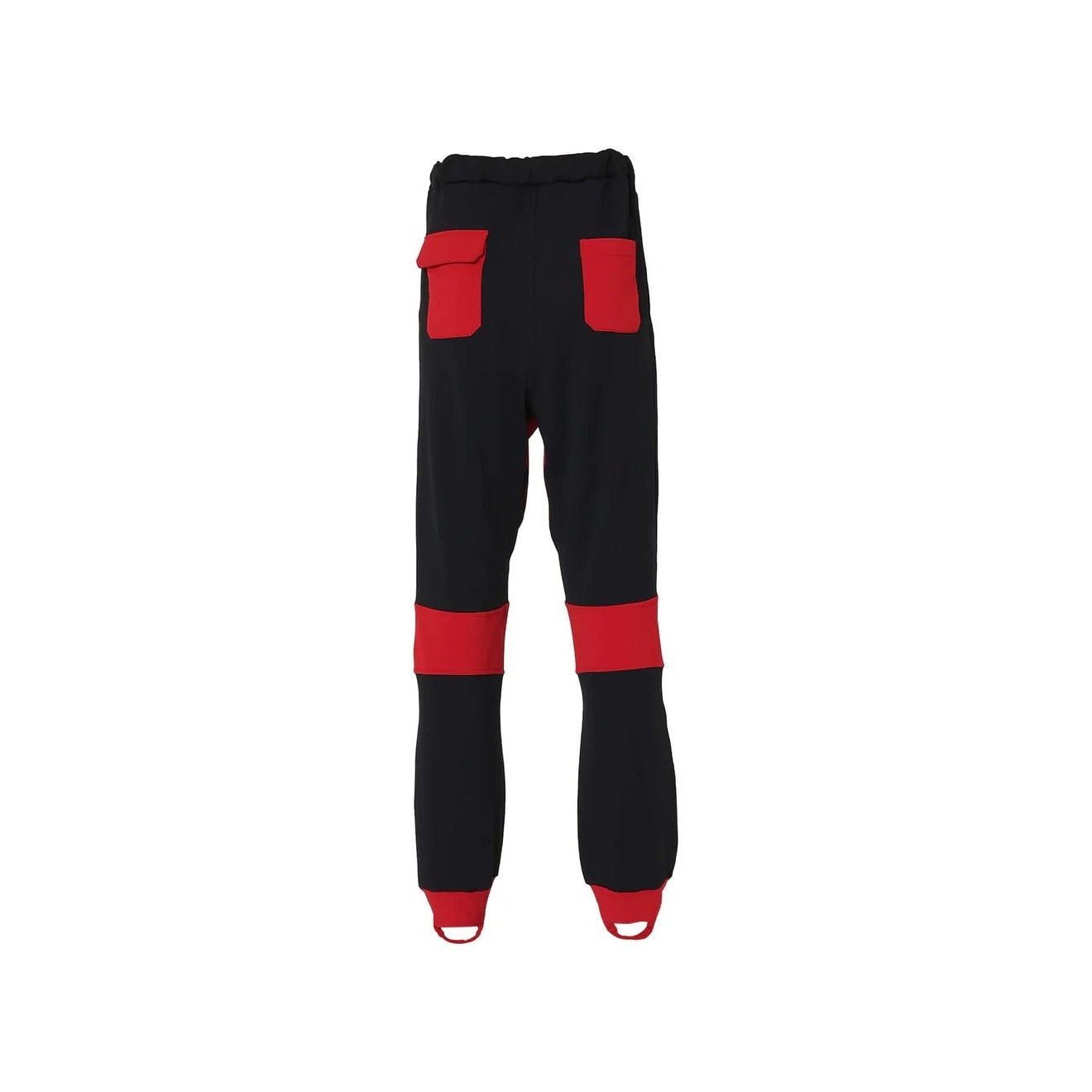 NANGA POLARTEC POWER GRID LEVEL3 PANTS BLK2（BLK×RED） [ナンガ]