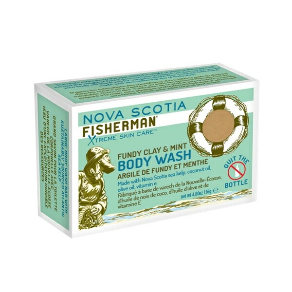 Nova Scotia Fisherman Fundy Clay & Mint Soap 136g [ノバスコシアフィッシャーマン]