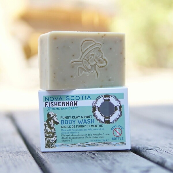 Nova Scotia Fisherman Fundy Clay & Mint Soap 136g [ノバスコシアフィッシャーマン]