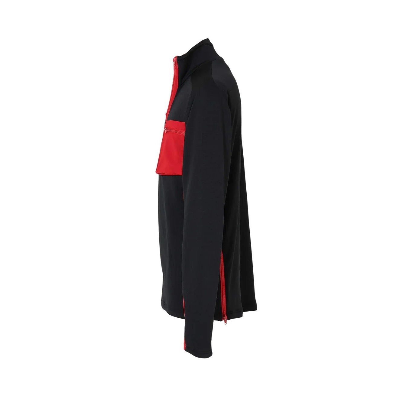 NANGA POLARTEC POWER GRID LEVEL3 JKT BLK2（BLK×RED） [ナンガ]