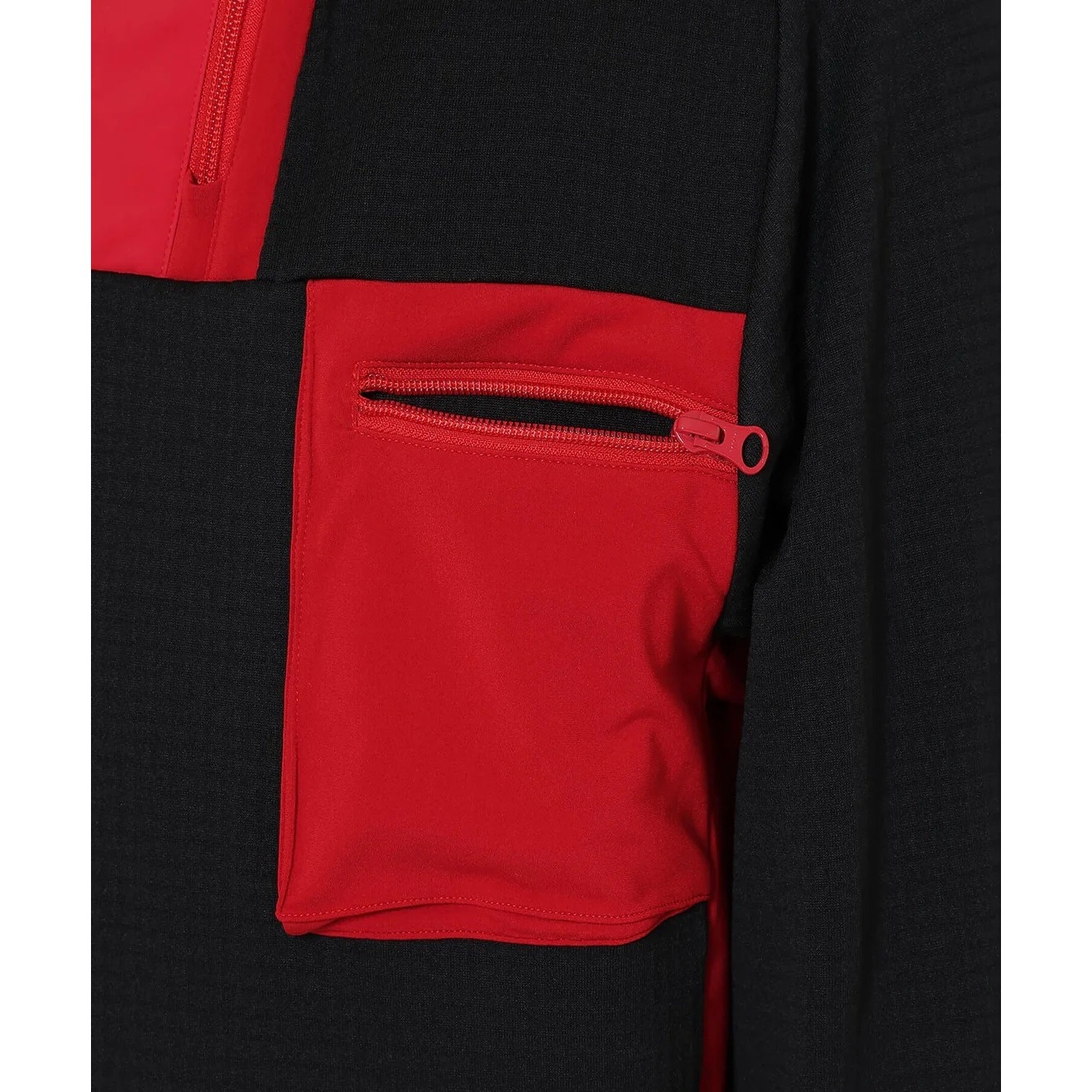 NANGA POLARTEC POWER GRID LEVEL3 JKT BLK2（BLK×RED） [ナンガ]