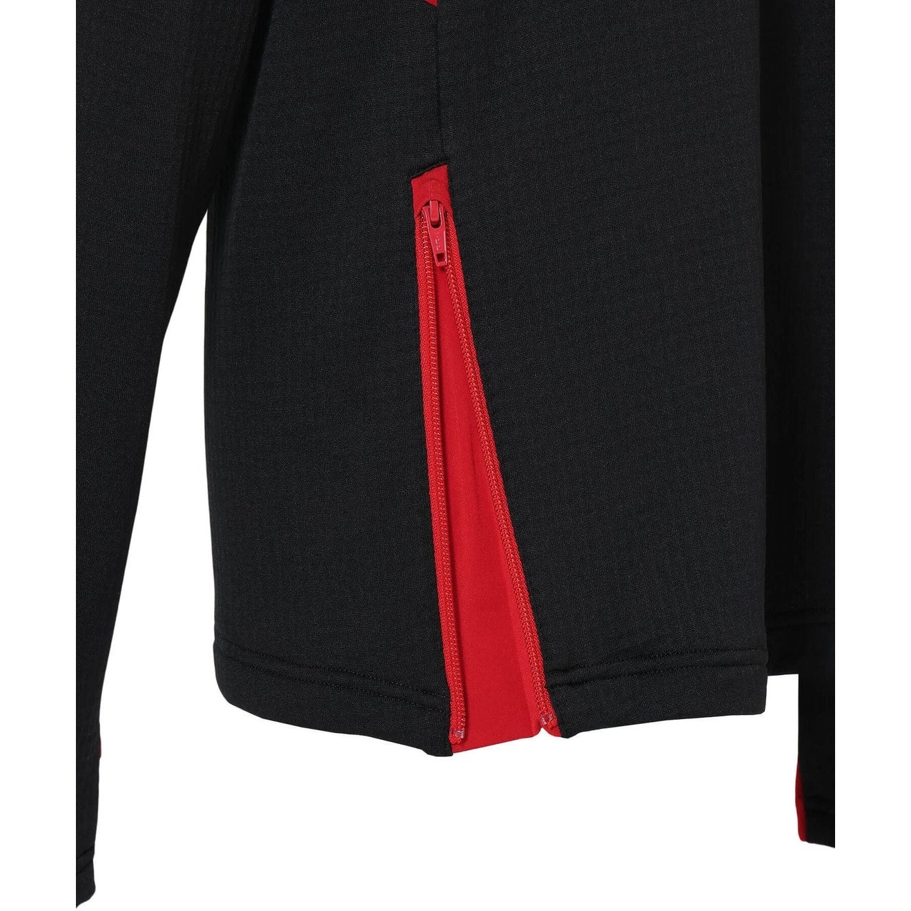 NANGA POLARTEC POWER GRID LEVEL3 JKT BLK2（BLK×RED） [ナンガ]
