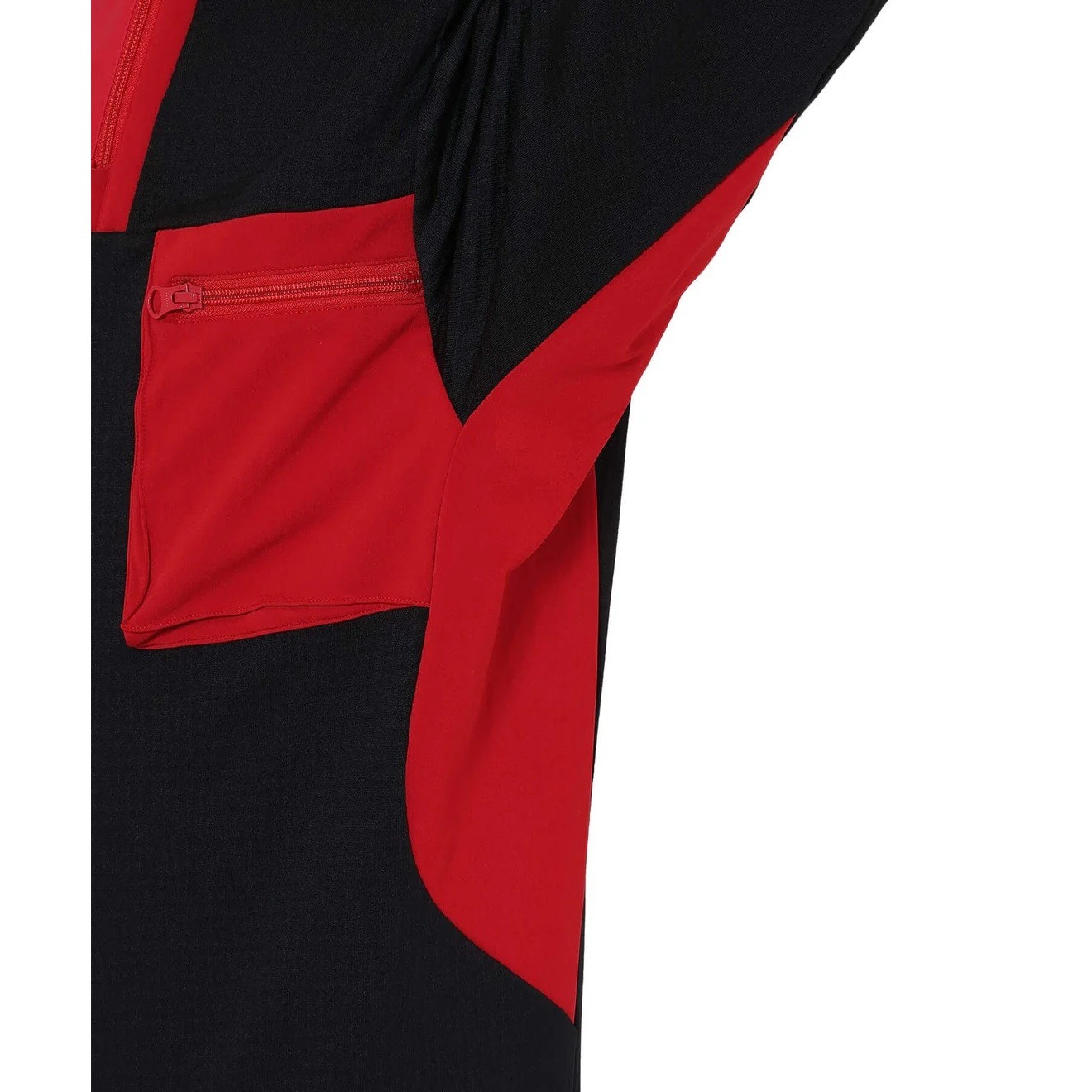 NANGA POLARTEC POWER GRID LEVEL3 JKT BLK2（BLK×RED） [ナンガ]