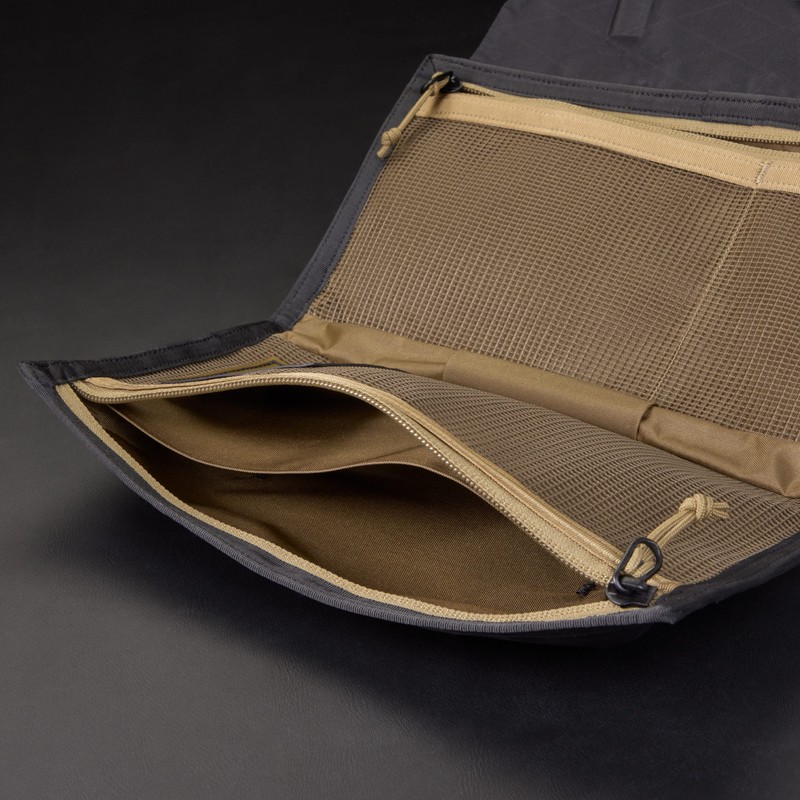 EVERGOODS CAP1 - Civic Access Pouch 1L X-pac Black Cyote [エバーグッズ]