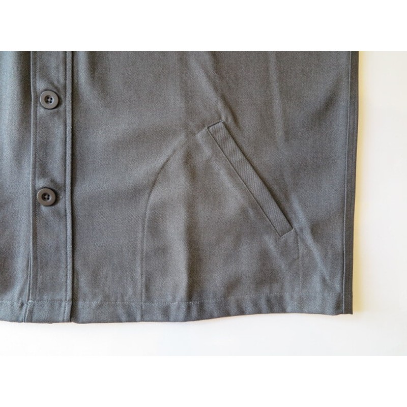 [当日出荷可] voiry HUNTING JACKET TR TWILL C-GRAY [ヴォイリー]