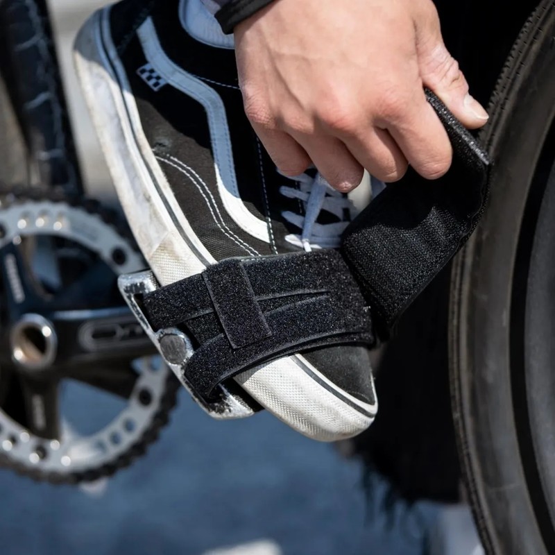 MKS ALLWAYS FAIRWEATHER STRAPS HD バラ売り可 FAIRWEATHER pedal straps HD black [フェアウェザー]