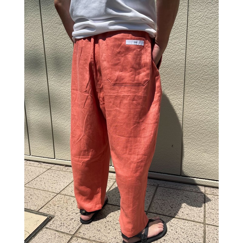 voiry SUNDAY PANTS-LINEN C-PINK [ヴォイリー]