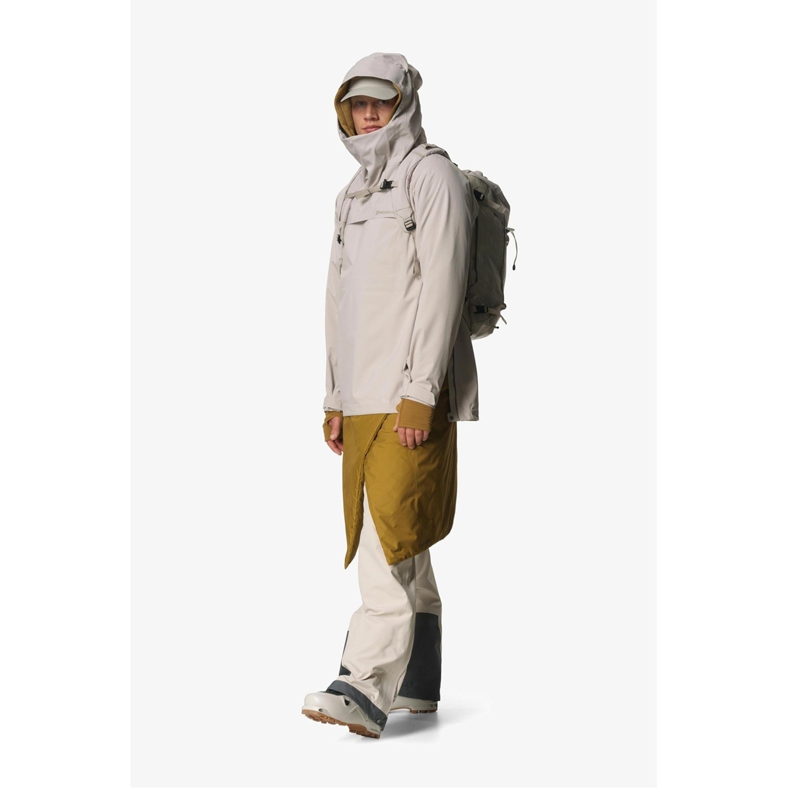 Houdini Mens Rollercoaster ローラーコースター上下　S Houdini Mens Rollercoaster Jacket Sandstorm [フーディニ]
