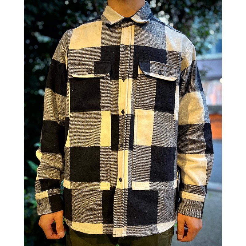 Grip Swany FLANNEL FIELD SHIRT GRAY [グリップスワニー]