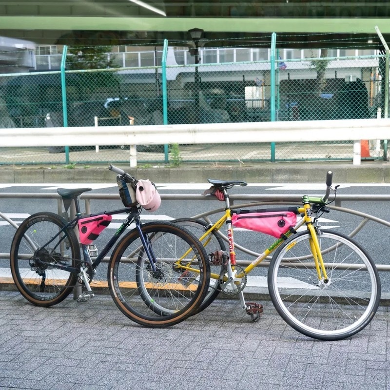 FAIRWEATHER (フェアウェザー）フレーム + コーナーバッグ FAIRWEATHER corner bag - HAPPY BIKES