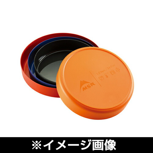 MSR ディープディッシュプレート グレー Lサイズ [エムエスアール]