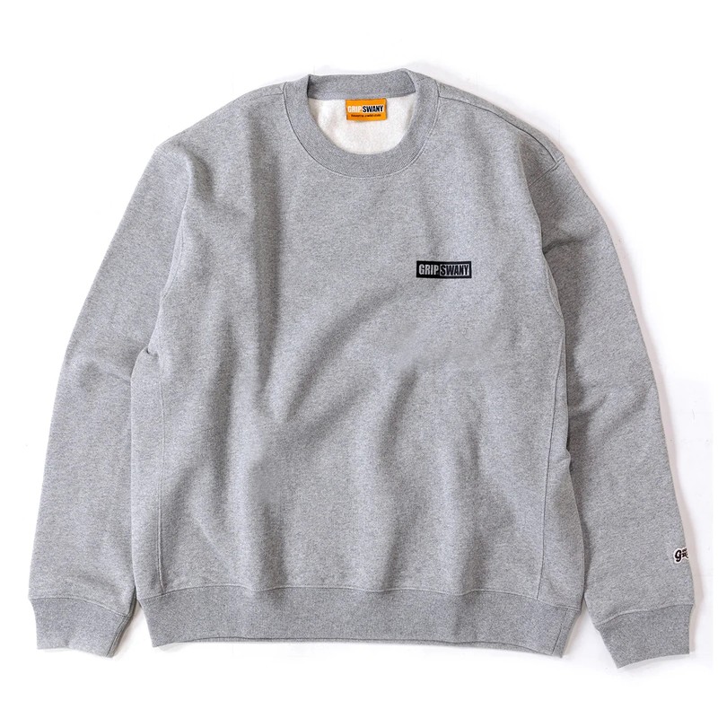 Grip Swany GS Sweat Crew Heather Gray [グリップスワニー]