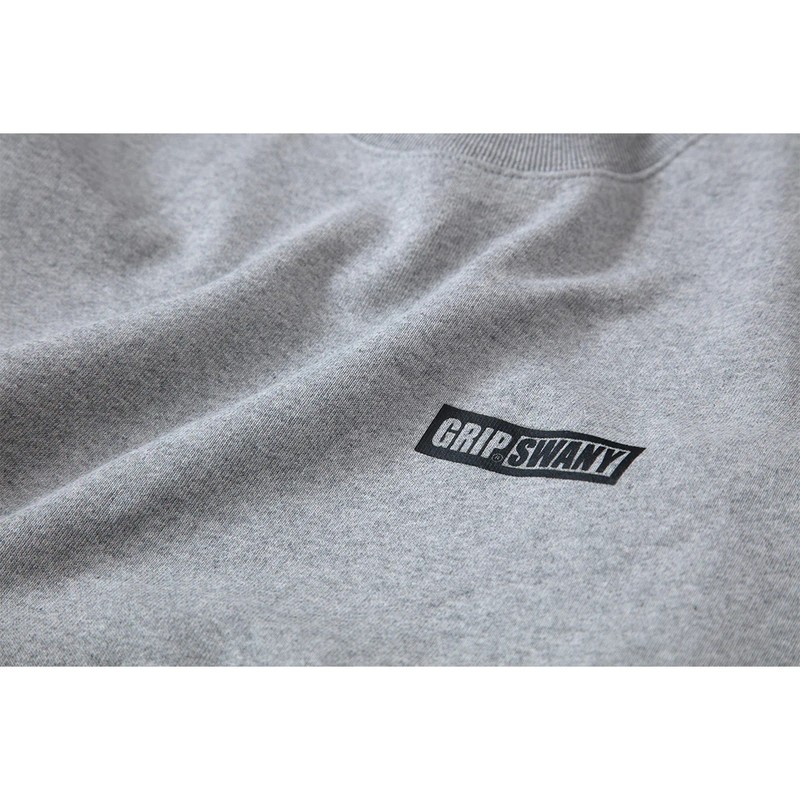 Grip Swany GS Sweat Crew Heather Gray [グリップスワニー]