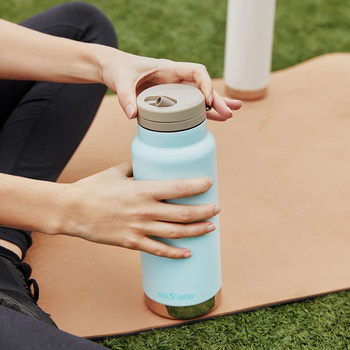 klean kanteen TKワイド32oz w/Twist ブルーティント [クリーン