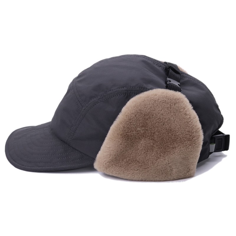 halo commodity Hares Fur Cap C.Grey [ハロ コモディティ]