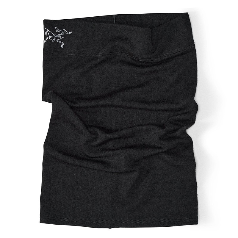 ARC'TERYX Rho Lightweight Wool Neck Gait Black [アークテリクス]