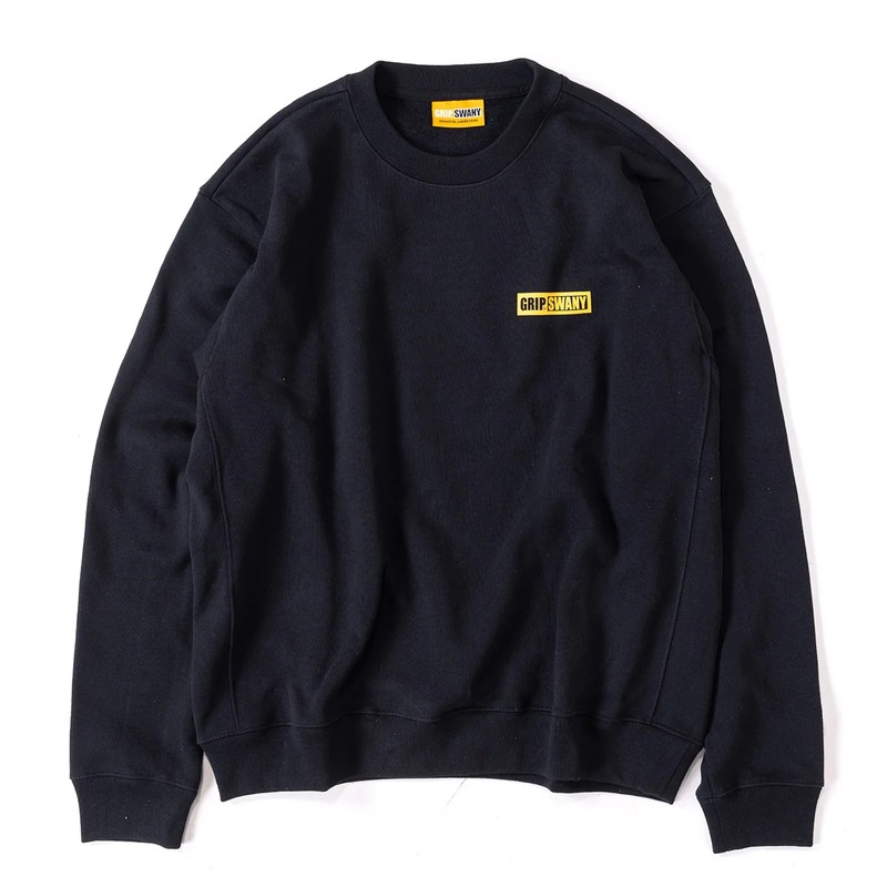 Grip Swany GS Sweat Crew Black [グリップスワニー]