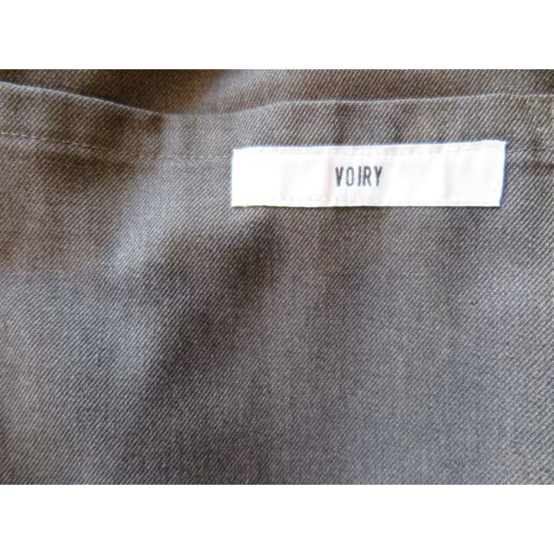 [当日出荷可] voiry SUNDAY PANTS TR TWILL C-GRAY [ヴォイリー]