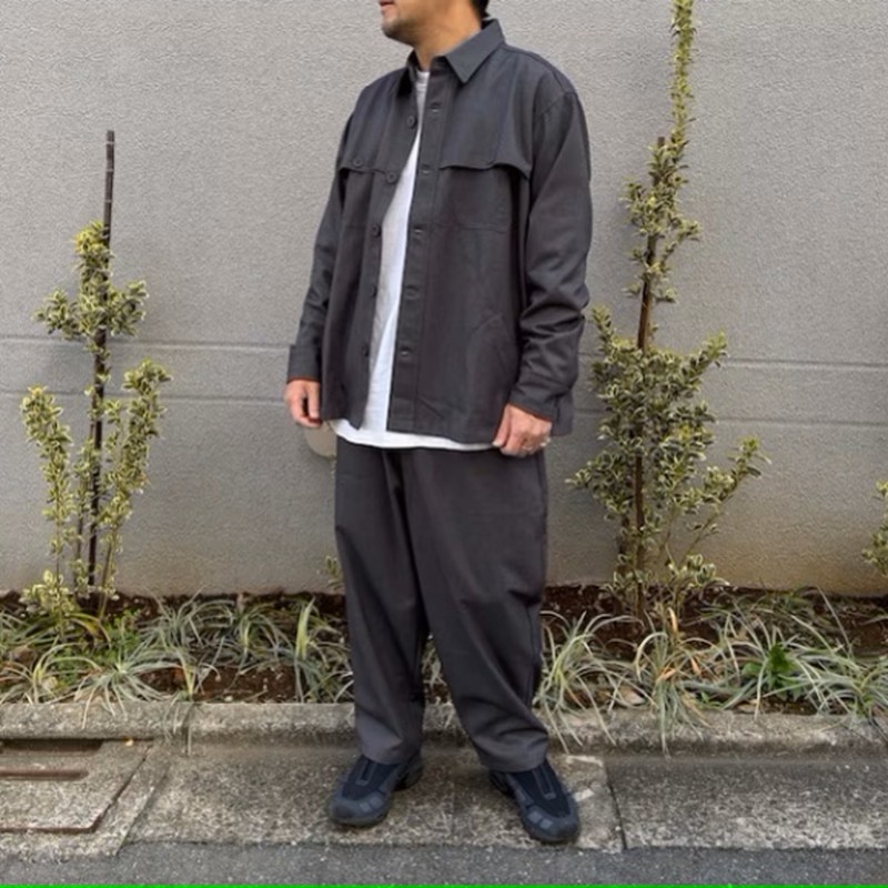 [当日出荷可] voiry SUNDAY PANTS TR TWILL C-GRAY [ヴォイリー]