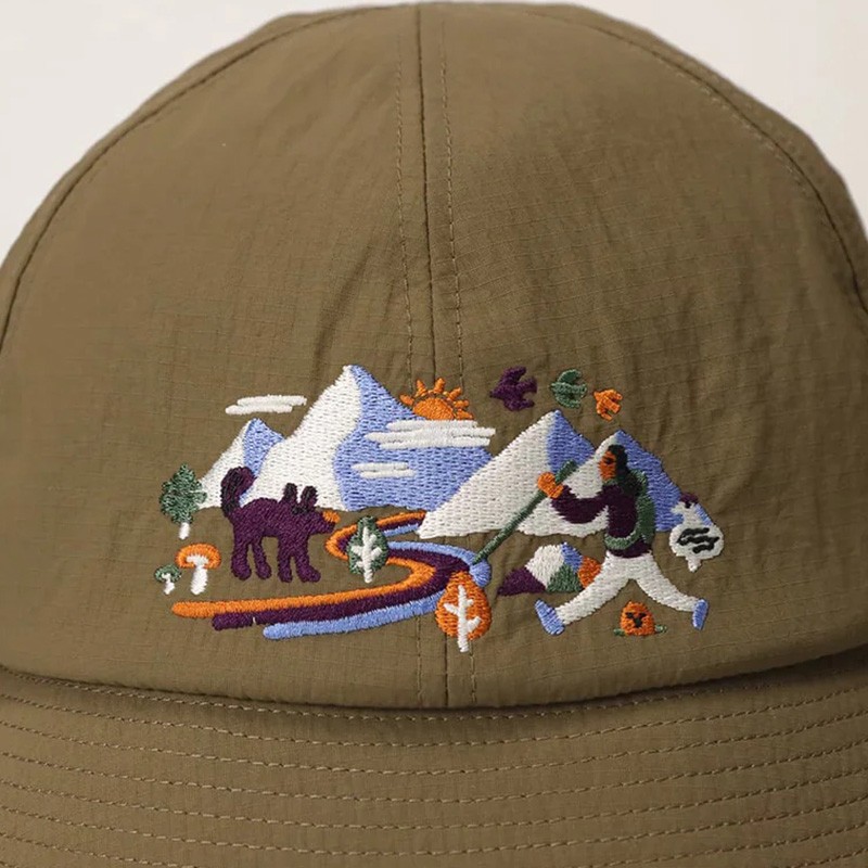 [当日出荷可][20%OFF] halo commodity Map Hat Dark Blue [ハロコモディティ]