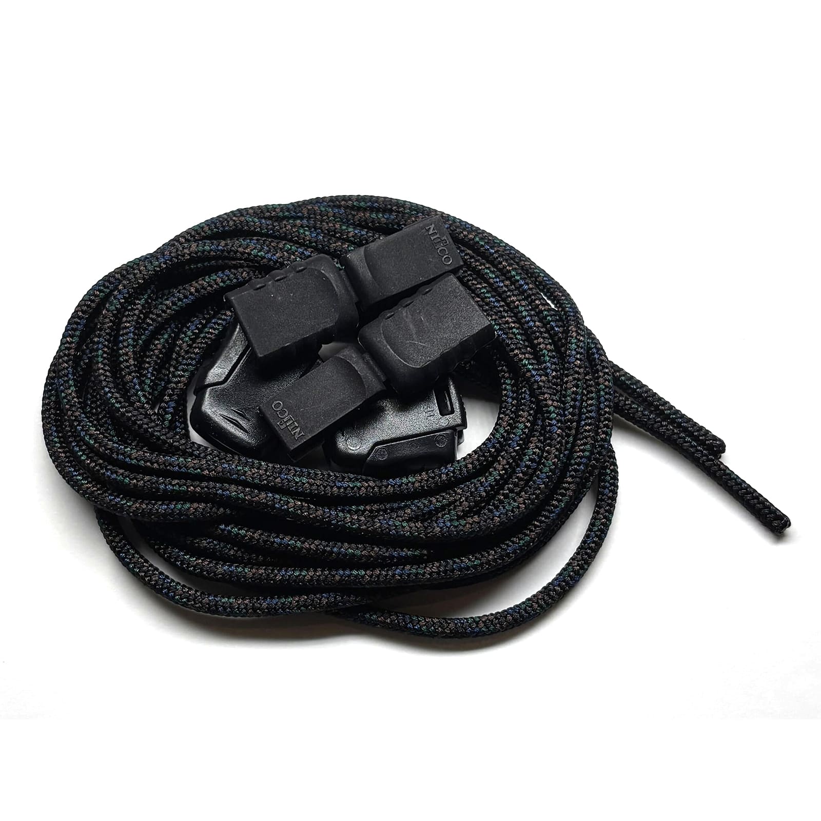 [当日出荷可] halo commodity Proc shoe laces Deep Green Mix [ハロコモディティ]