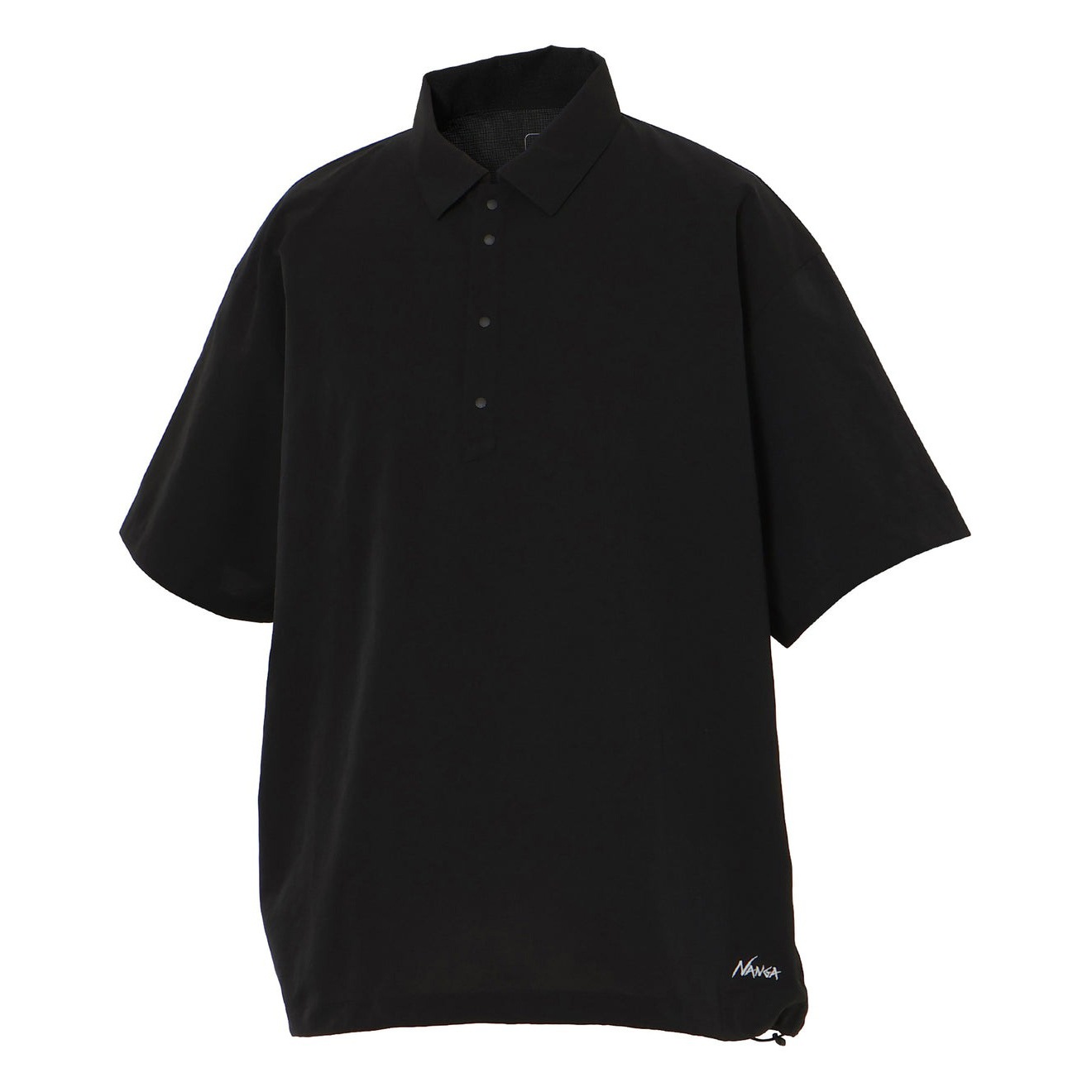 当日出荷可] NANGA DotAir COMFY POLO SHIRT P.BLK [ナンガ]