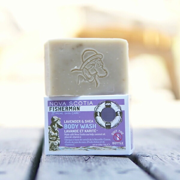 Nova Scotia Fisherman Lavender & Shea Soap 136g [ノバスコシアフィッシャーマン]