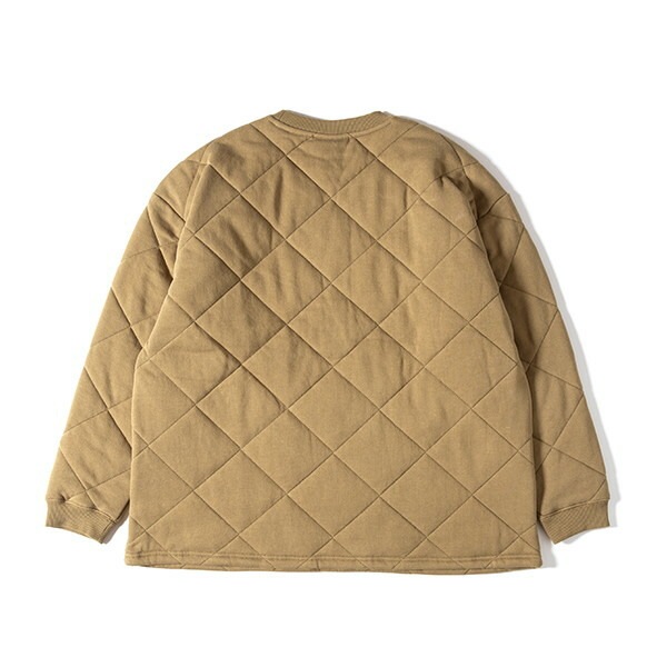グリップスワニー　ギアポケット キルトクルー　コヨーテ Grip Swany Gear Pocket Quilt Crew 2.0 Coyote [グリップスワニー]