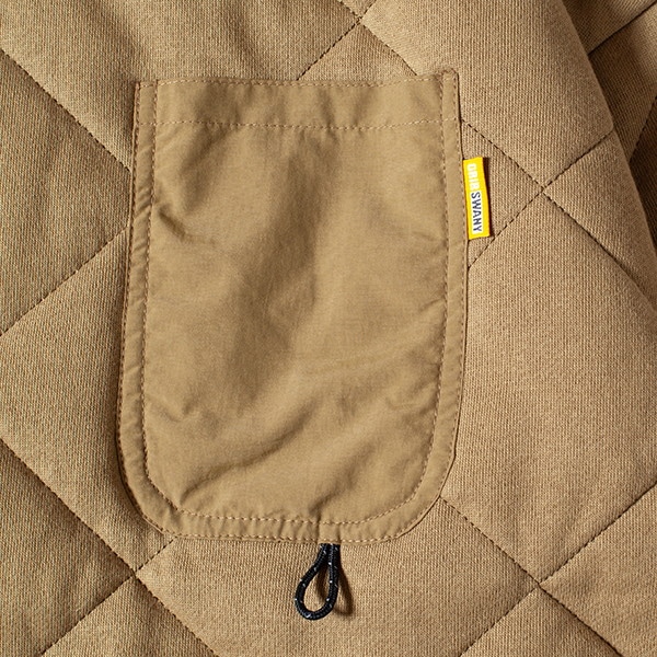 Grip Swany Gear Pocket Quilt Crew Desert Coyote [グリップスワニー]