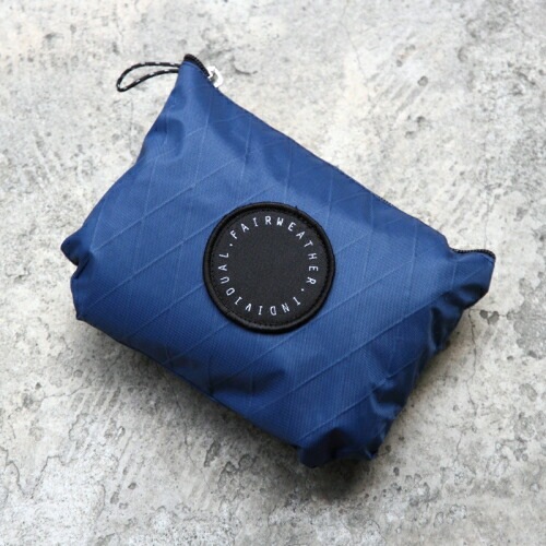 [当日出荷可] FAIRWEATHER packable sacoche x-pac/navy [フェアウェザー]