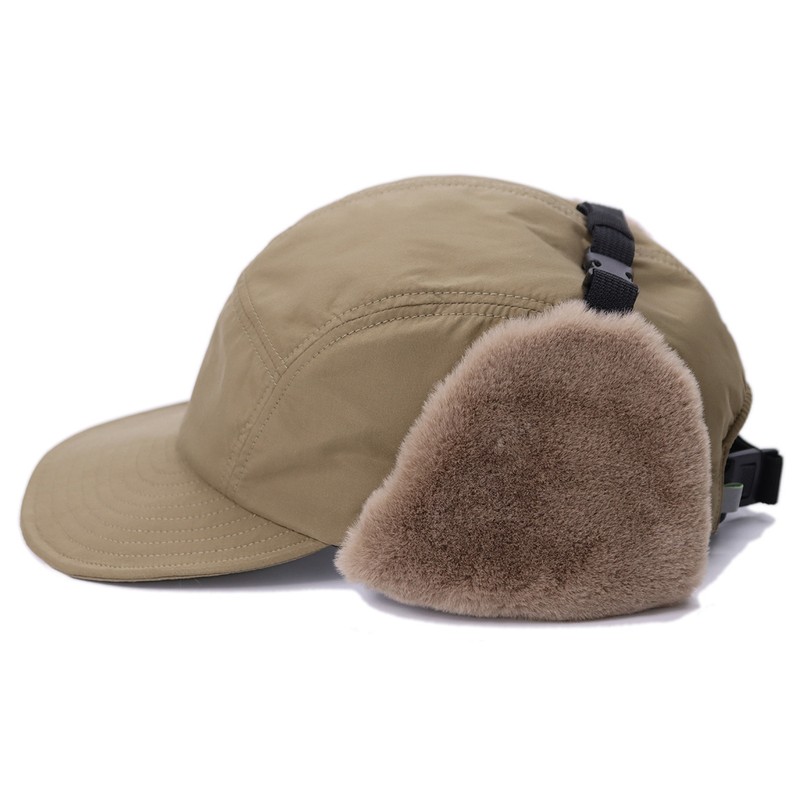 halo commodity Hares Fur Cap Khaki [ハロ コモディティ]