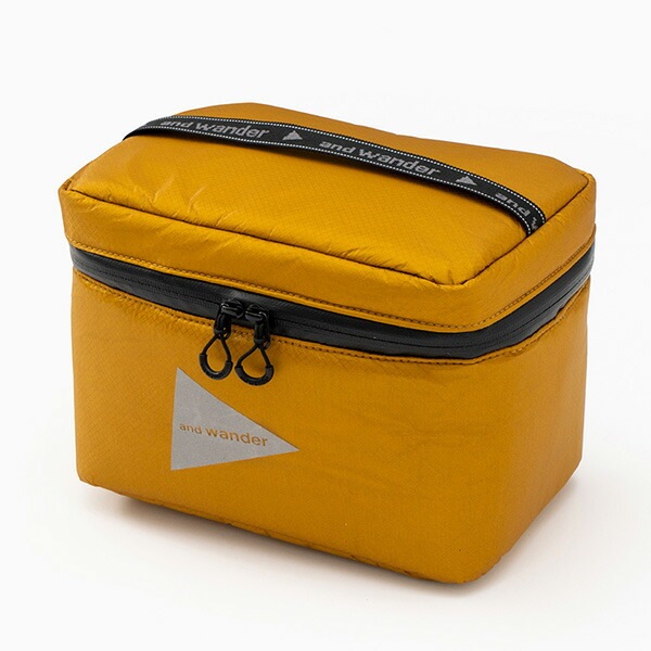 and wander sil soft cooler small yellow [アンドワンダー]
