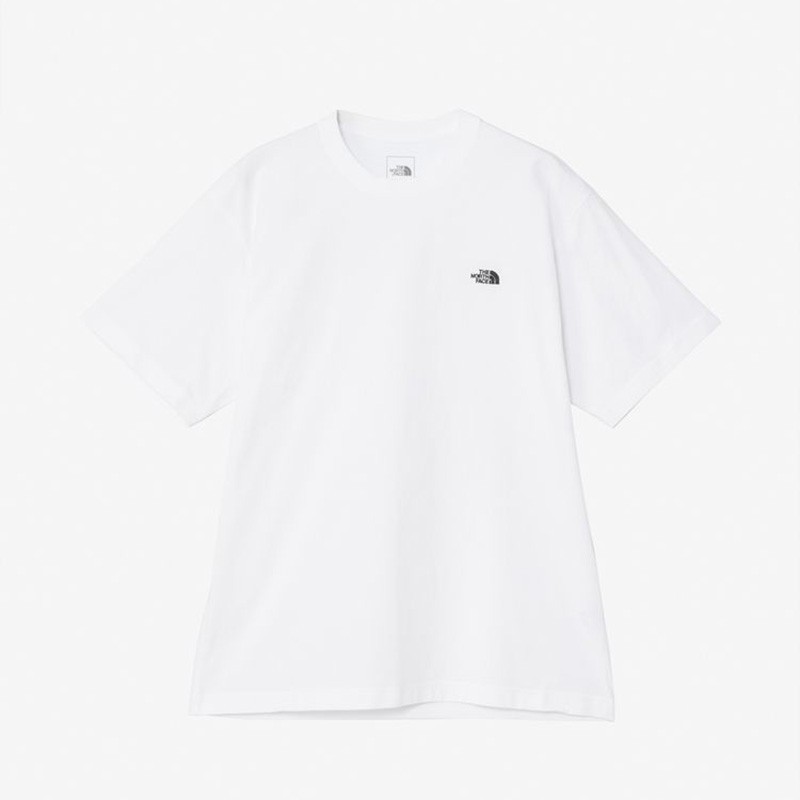 [当日出荷可][20%OFF] THE NORTH FACE S/S FD Nuptse Cotton Tee  ホワイト [ザ・ノース・フェイス]