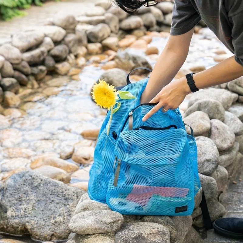 当日出荷可] BLUE LUG the day pack mesh grey [ブルーラグ]