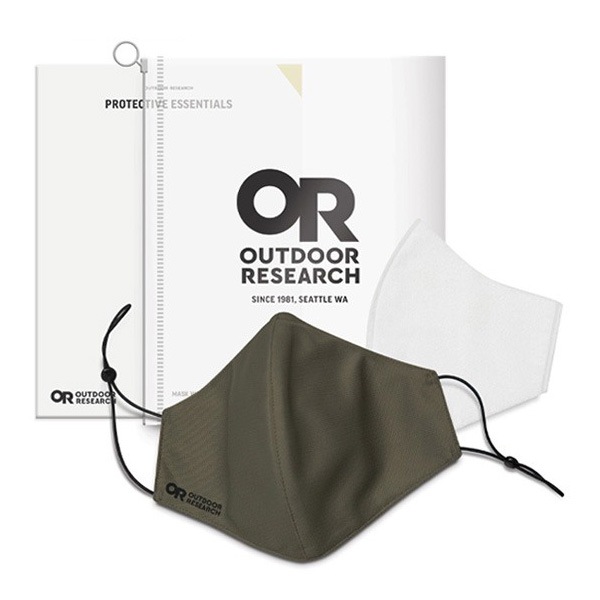 [41%OFF] OUTDOOR RESEARCH Essential Face Mask Kit fatigue [アウトドアリサーチ]
