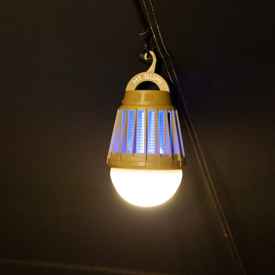 Mt.SUMI LEDモスキートランタン カーキ [マウントスミ]