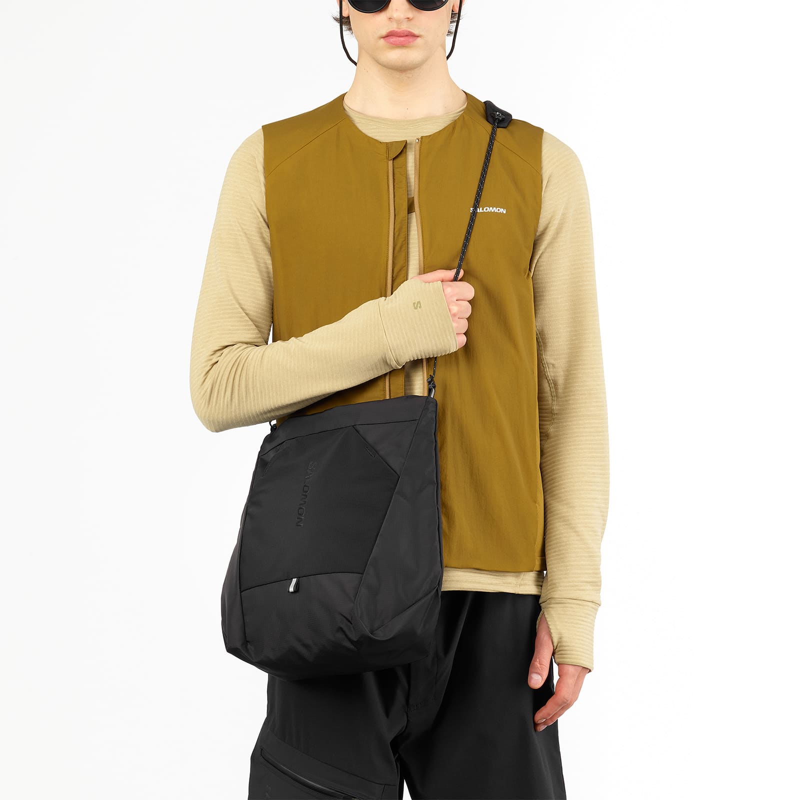 [最短当日出荷] SALOMON ACS PACKABLE TOTE BAG BLACK [サロモン]
