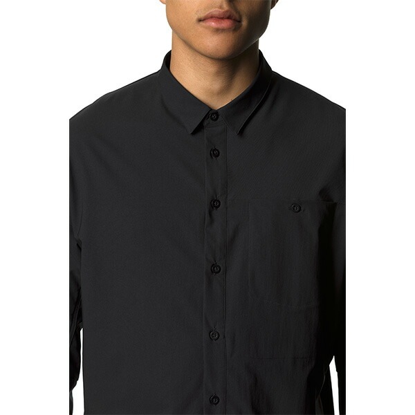 Houdini Mens Longsleeve Shirt true black [フーディニ]