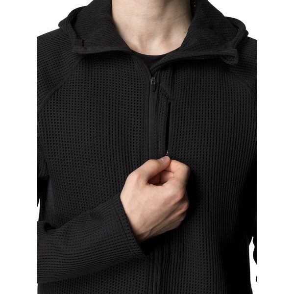 ウォーキング・ランニングウェア Houdini M's Pace Flow Houdi S True Black ウォーキング・ランニングウェア Houdini M's Pace Flow Houdi S True