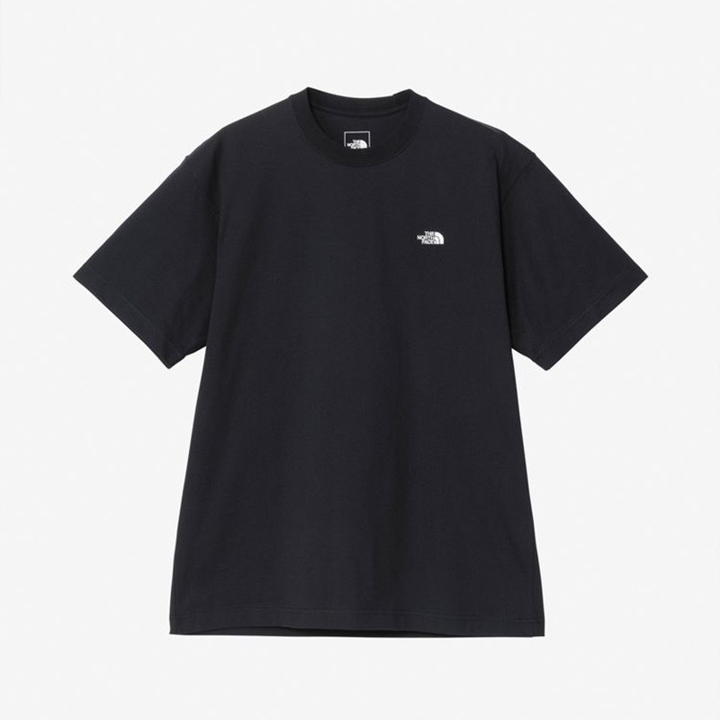 [当日出荷可][20%OFF] THE NORTH FACE S/S FD Nuptse Cotton Tee  ブラック [ザ・ノース・フェイス]