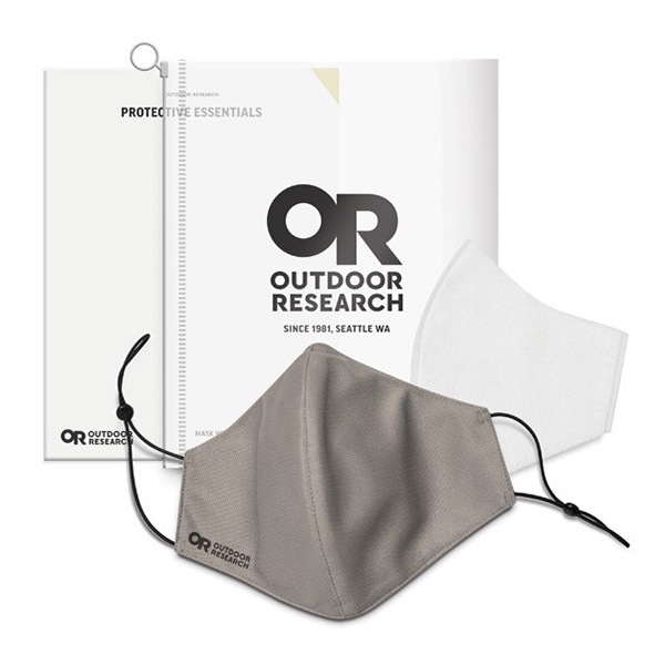 [41%OFF] OUTDOOR RESEARCH Essential Face Mask Kit grey [アウトドアリサーチ]