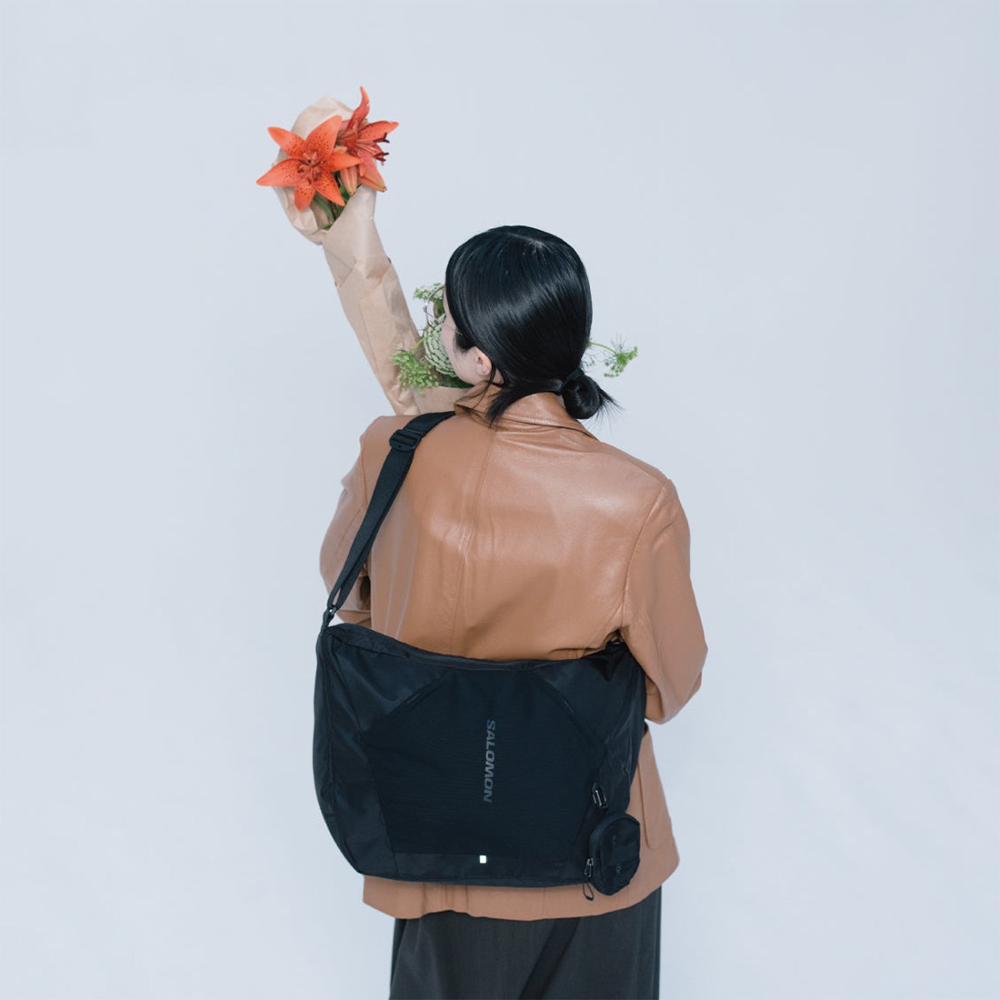 [最短当日出荷] SALOMON ACS SHOULDER BAG BLACK [サロモン]