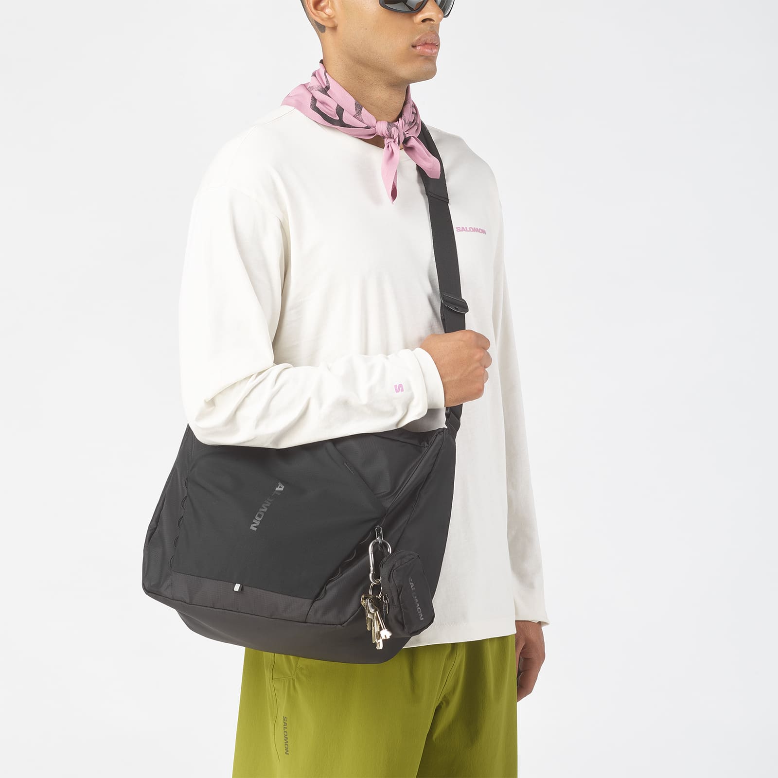 最短当日出荷] SALOMON ACS SHOULDER BAG BLACK [サロモン]
