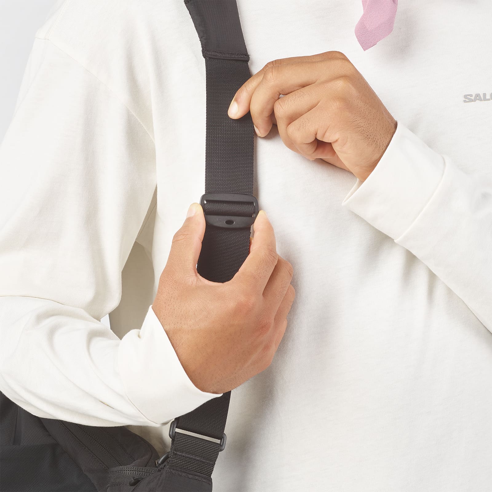 [最短当日出荷] SALOMON ACS SHOULDER BAG BLACK [サロモン]