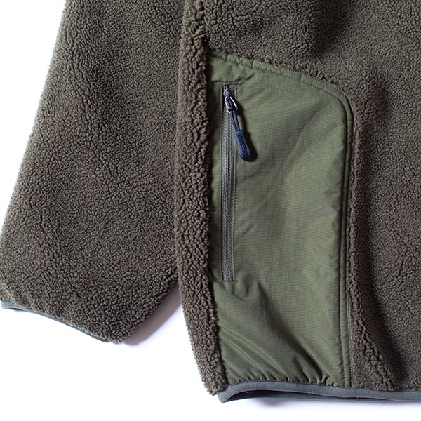 Grip Swany Gear Fleece Crew Aipha Olive [グリップスワニー]