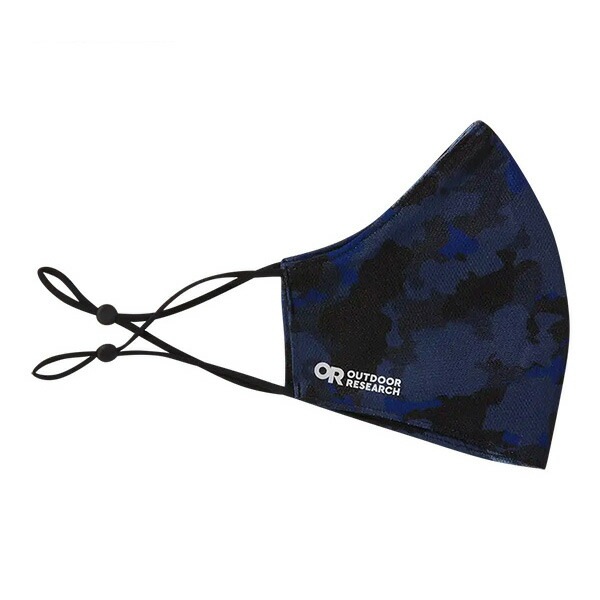 [30%OFF] OUTDOOR RESEARCH Essential Face Mask Kit naval blue camo [アウトドアリサーチ]