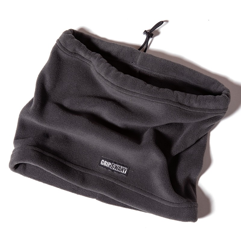 Grip Swany POLARTEC FLEECE NECK WARMER CHARCOAL [グリップスワニー]