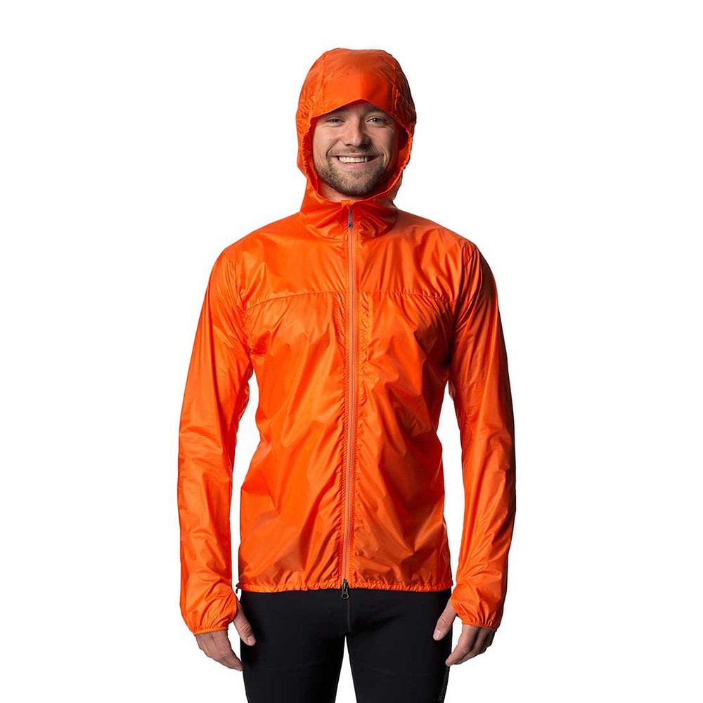 フーディニ カムアロング ジャケット レディースL HOUDINI Mens Come Along Jacket Sunset Orange [フーディニ]