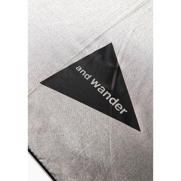 and wander and wander EuroSCHIRM umbrella UV silver [アンドワンダー]